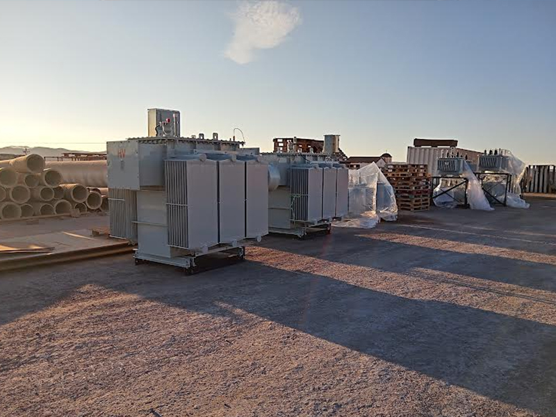 Transformadores de mineração do Chile